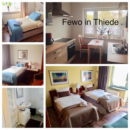 זלצגיטר Ingrids Ferienwohnung Mit Balkon In Thiede Naehe See מראה חיצוני תמונה