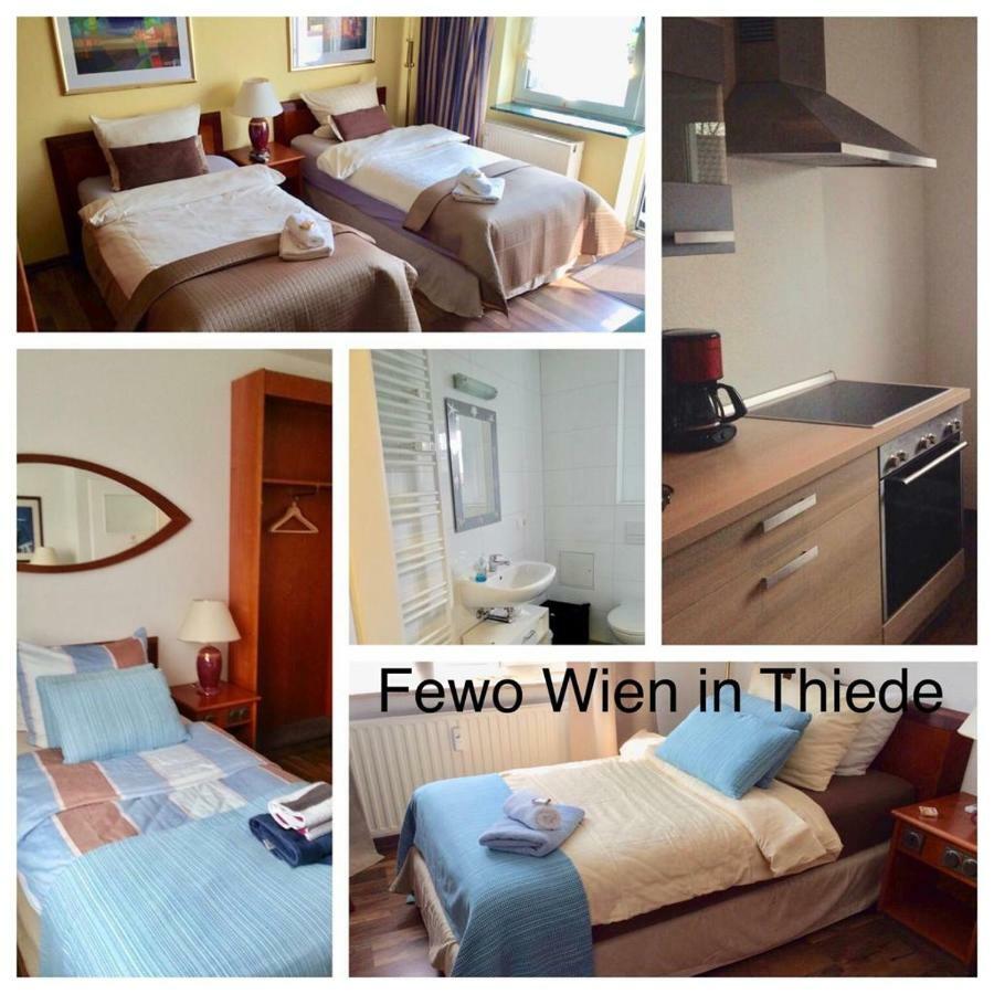 זלצגיטר Ingrids Ferienwohnung Mit Balkon In Thiede Naehe See מראה חיצוני תמונה